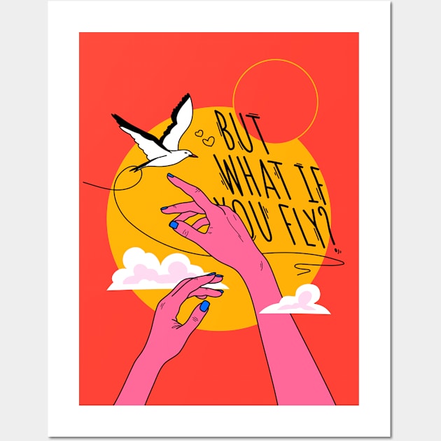 But what if you fly Wall Art by magyarmelcsi